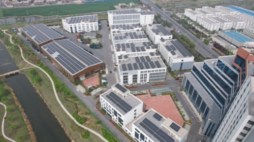 安徽阜陽物流園3.53MW屋頂分布式光伏電站